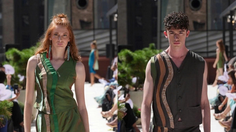 Bao Loc silk and Pa Co brocade impress fashion lovers at New York Fashion Week